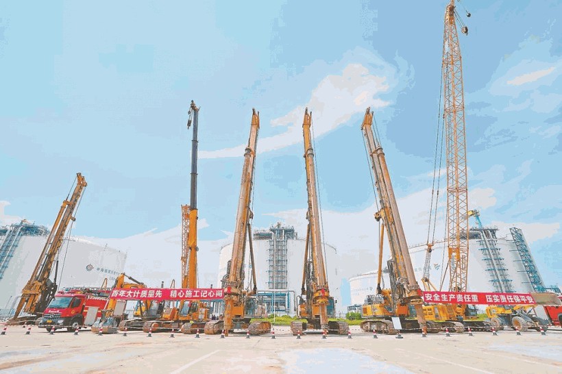 福建LNG7号储罐项目开工
