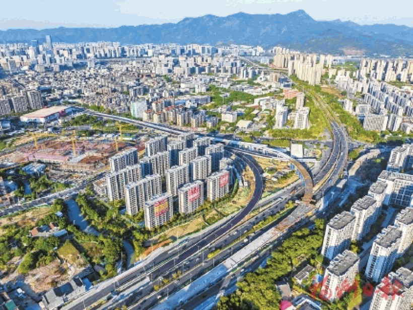 福州二环路快速通道全线闭合