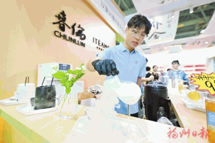 福州茉莉花茶泡出“年轻态”